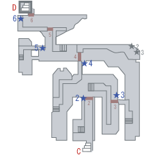 地図：闇の遺跡 [B1]