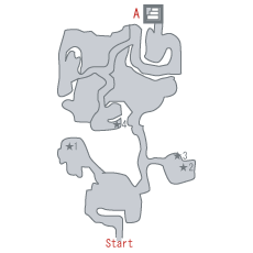 地図：薬草園の洞窟 [B1]