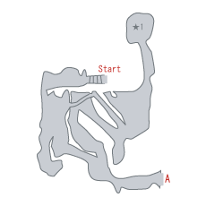 地図：竜骨の迷宮 [B1]