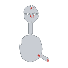 地図：竜骨の迷宮 [B1]